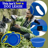 Retractable All in one Leash