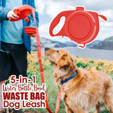 Retractable All in one Leash