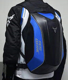 Carbon Fiber Motorcycle Backpack Rider Leg Bag Waterproof Tail Bag High Capacity Motor bike Rear Seat Bag Travel Luggage Bag